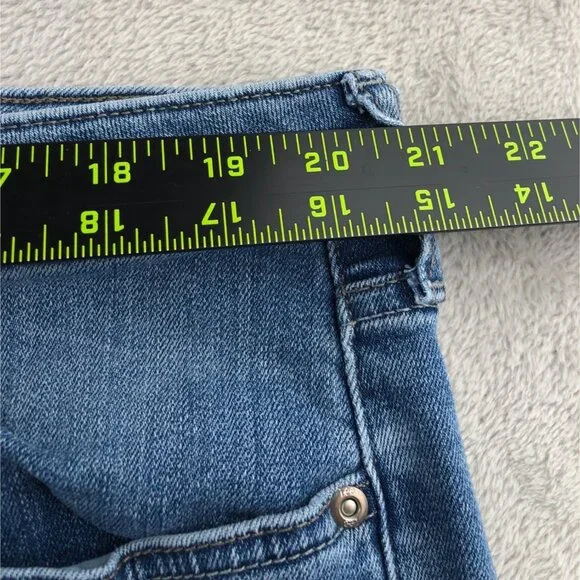 Lee Womens Jeans Size 22M Blue Denim Regular Fit Straight Leg Mid Rise Classic - Picture 4 of 16